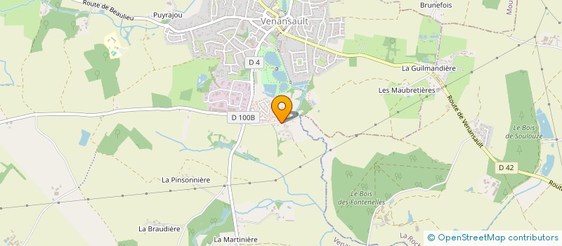 localisation de l'entreprise MADAME EVELYNE VADIVEL  VENANSAULT