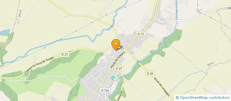 localisation de l'entreprise MADAME EVELYNE VEYAN  BERAT