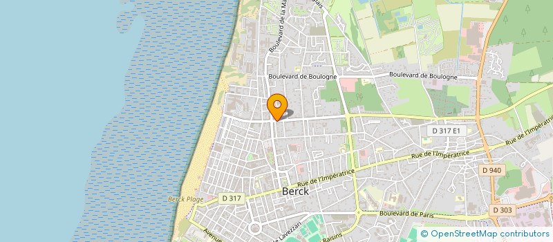 localisation de l'entreprise MADAME EVELYNE VINCENT à BERCK