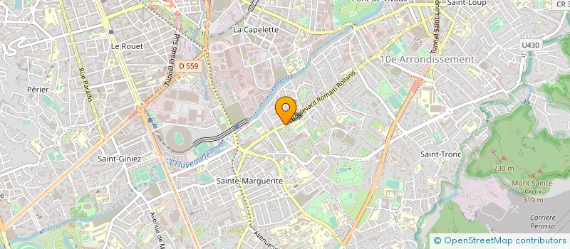 localisation de l'entreprise MADAME EVELYNE WELKER à MARSEILLE