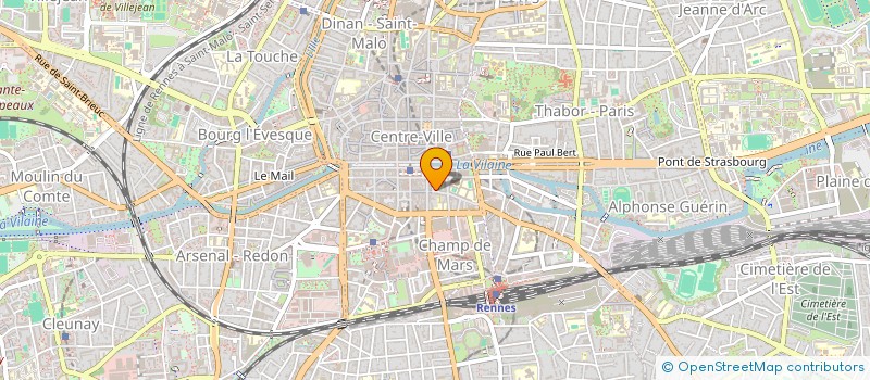 localisation de l'entreprise MADAME EVELYNE YORNG à RENNES