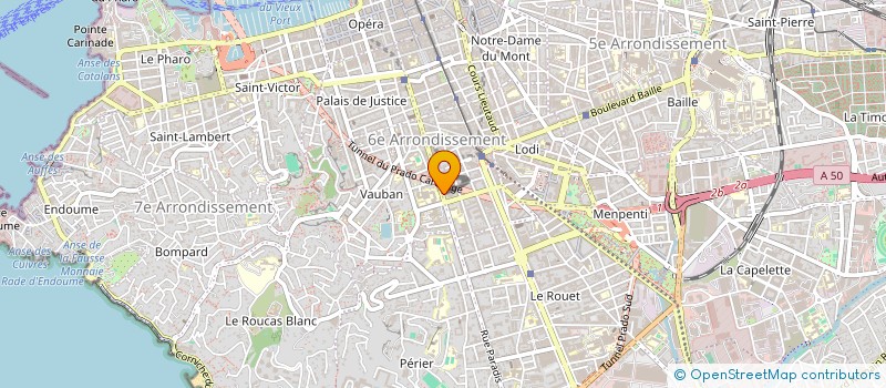 localisation de l'entreprise MADAME EVELYNE YOUSSOUFFA à MARSEILLE