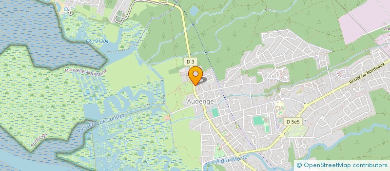 localisation de l'entreprise MADAME EVELYNE ZARAGOZA  AUDENGE