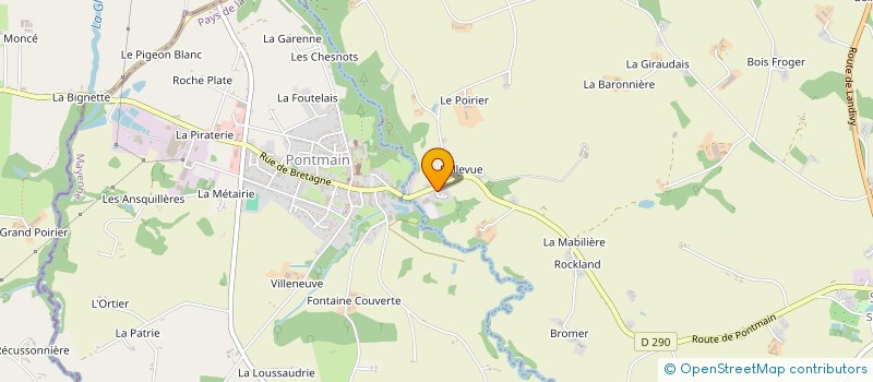 localisation de l'entreprise MADAME EVELYSE CARPENTIER  SAINT-MARS-SUR-LA-FUTAIE