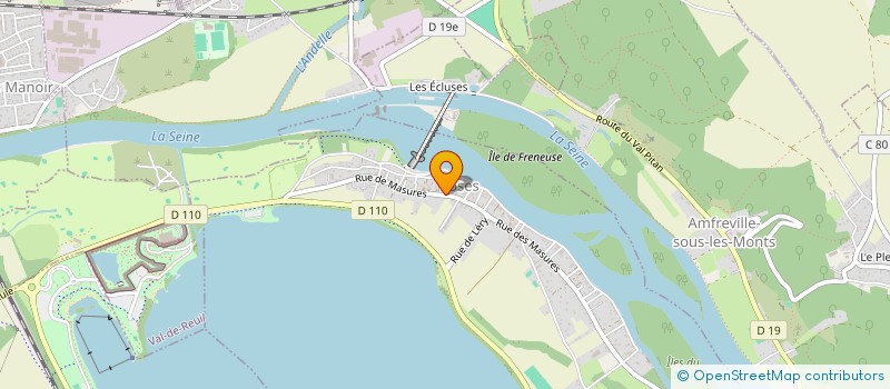 localisation de l'entreprise MADAME EVEN CAVRO  POSES