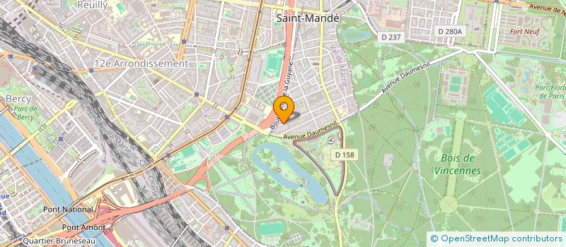 localisation de l'entreprise MADAME EVENTHIA MOREAU  SAINT-MANDE