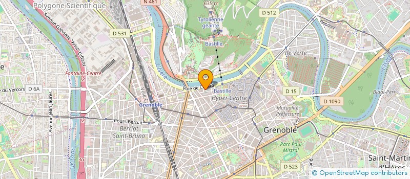 localisation de l'entreprise MADAME EVGENIA MITSIOU à GRENOBLE