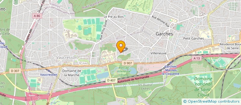 localisation de l'entreprise MADAME EVGENIYA LAPUKHINA à GARCHES