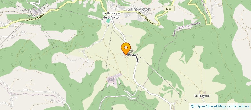 localisation de l'entreprise MADAME EVGUENIA MOUDRETSOVA  LES COSTES GOZON