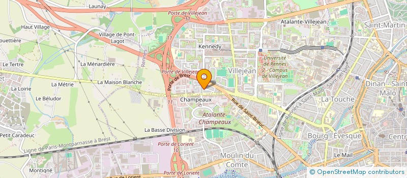 localisation de l'entreprise MADAME EVIANGELIENNE RAZAFIMALAZA à RENNES