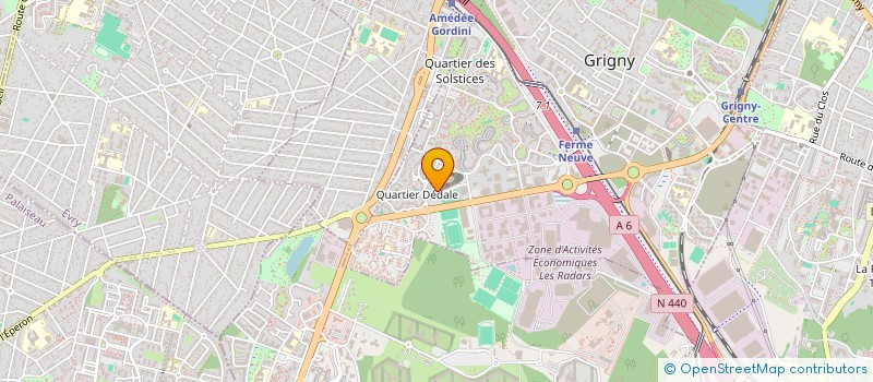 localisation de l'entreprise MADAME EVIDENCE EWALEIFOH  GRIGNY