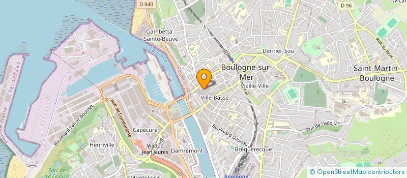 localisation de l'entreprise MADAME EVIE FARGOT à BOULOGNE-SUR-MER