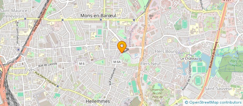 localisation de l'entreprise MADAME EVIGE MAGNI  MONS-EN-BARUL