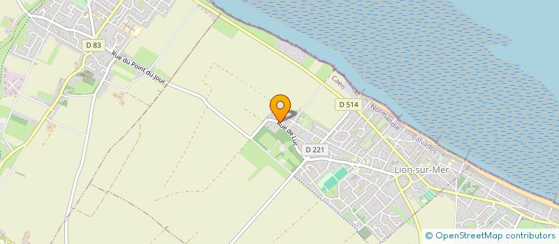 localisation de l'entreprise MADAME EVIN YEAP  LION-SUR-MER