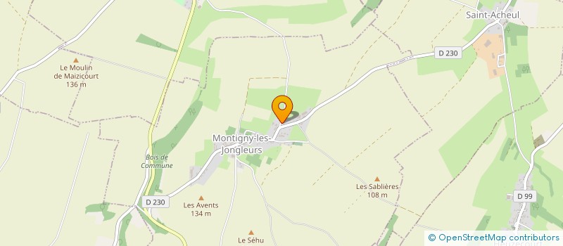 localisation de l'entreprise MADAME EVY DUFETELLE  MONTIGNY-LES-JONGLEURS