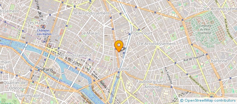 localisation de l'entreprise MADAME EVY GARCIA  PARIS