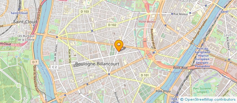 localisation de l'entreprise MADAME EWA BANCARZEWSKA à BOULOGNE-BILLANCOURT