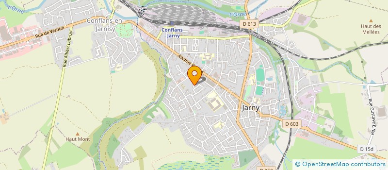 localisation de l'entreprise MADAME EWA FONTAINE  JARNY