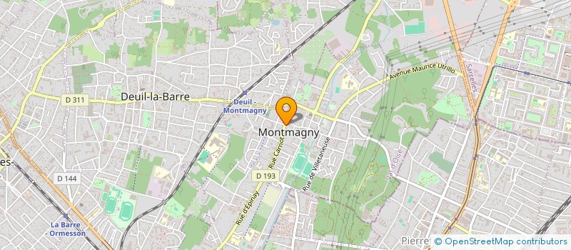 localisation de l'entreprise MADAME EWA HOLIK  MONTMAGNY