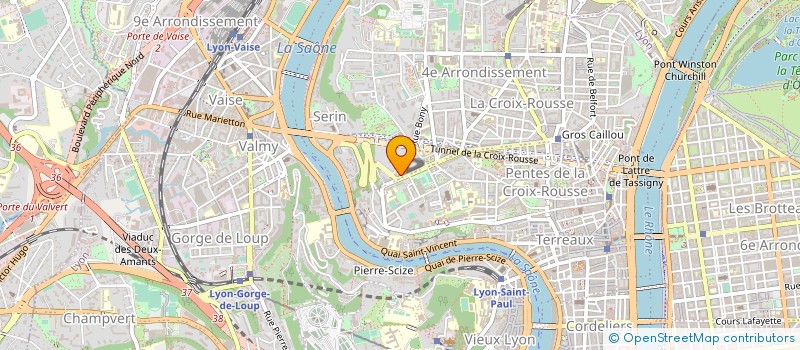 localisation de l'entreprise MADAME EWA JAROSZ  LYON