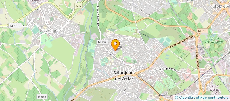 localisation de l'entreprise MADAME EWA KWOLEK  SAINT-JEAN-DE-VEDAS