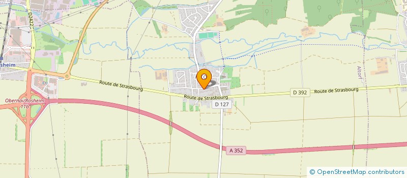 localisation de l'entreprise MADAME EWA LEJZA  ALTORF