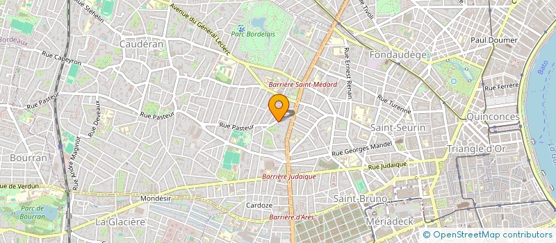 localisation de l'entreprise MADAME EWA MATYSIK à BORDEAUX