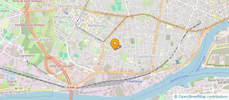 localisation de l'entreprise MADAME EWA PERZYK à NANTES