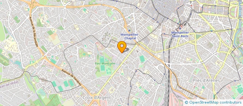 localisation de l'entreprise MADAME EWA SAWINSKA à MONTPELLIER