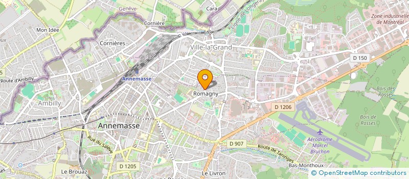 localisation de l'entreprise MADAME EWA TRYMBULOWICZ à ANNEMASSE