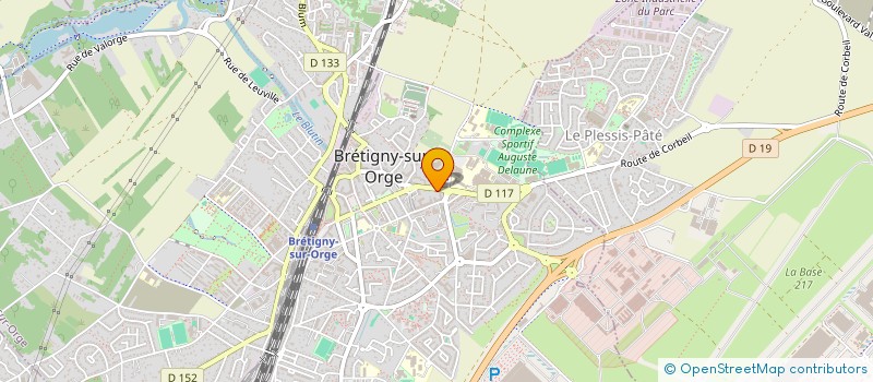 localisation de l'entreprise MADAME EWANA BOSSELU  BRETIGNY-SUR-ORGE