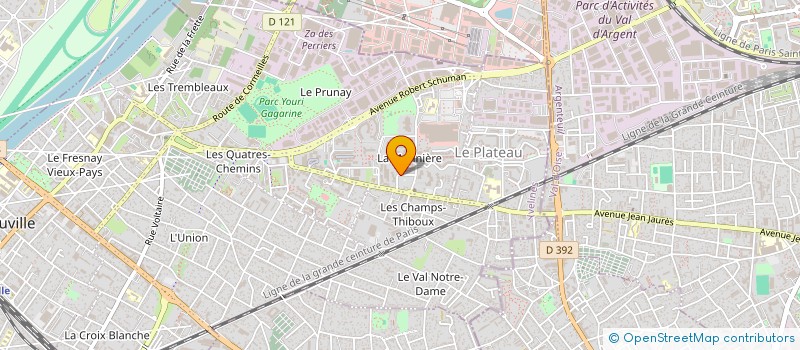 localisation de l'entreprise MADAME EWELINA KUSMIREK  SARTROUVILLE