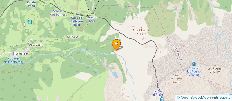 localisation de l'entreprise MADAME EWELINA NIEDOBA  SAINT-GERVAIS-LES-BAINS