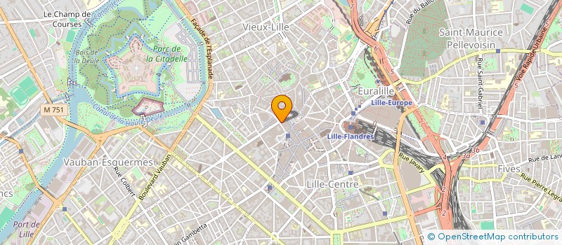 localisation de l'entreprise MADAME EWELINA PRALAT à LILLE