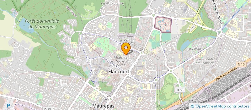 localisation de l'entreprise MADAME EWELINA ZUREK  ELANCOURT