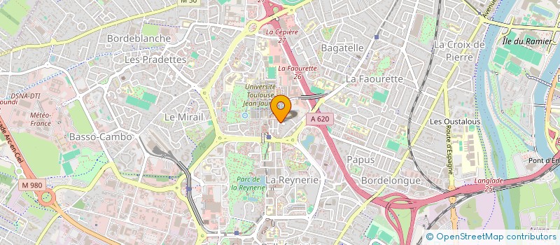 localisation de l'entreprise MADAME EWENA ROBIN à TOULOUSE