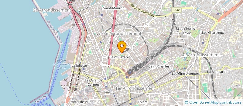 localisation de l'entreprise MADAME EYA CHANIOUR à MARSEILLE