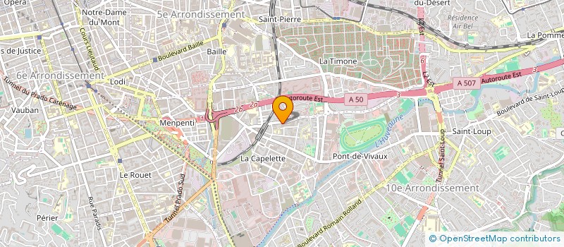 localisation de l'entreprise MADAME EYA IBEN SLIMENE  MARSEILLE