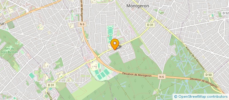 localisation de l'entreprise MADAME EYA JEMEL  MONTGERON