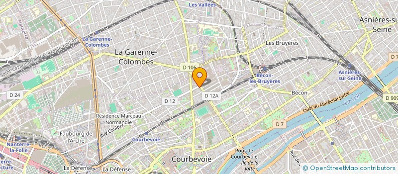 localisation de l'entreprise MADAME EYDEL COEN à COURBEVOIE