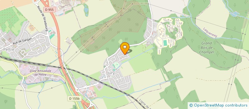 localisation de l'entreprise MADAME EYLEEN WILHELM  JURY