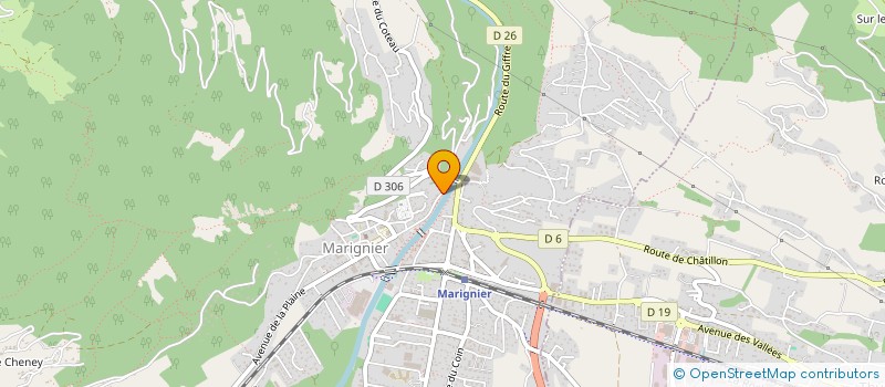 localisation de l'entreprise MADAME EYLENE CHINTA  MARIGNIER