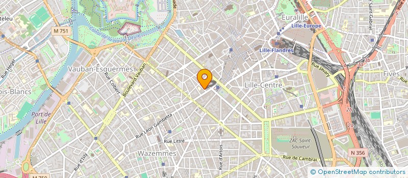 localisation de l'entreprise MADAME EZELLA SAHRAOUI à LILLE