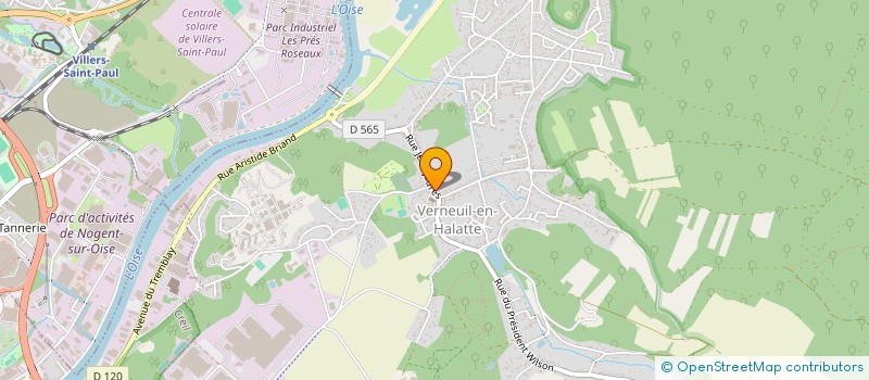 localisation de l'entreprise MADAME EZGI KAVAK  VERNEUIL-EN-HALATTE