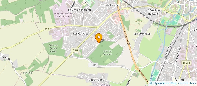 localisation de l'entreprise MADAME EZGIN NIZAMOGLU à VERNOUILLET