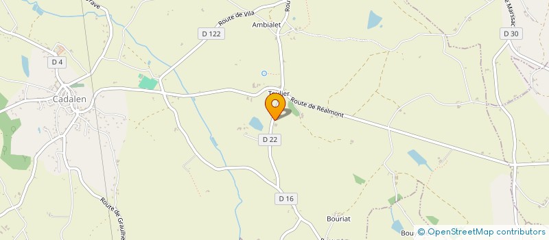 localisation de l'entreprise MADAME EZRA GROENEN  CADALEN