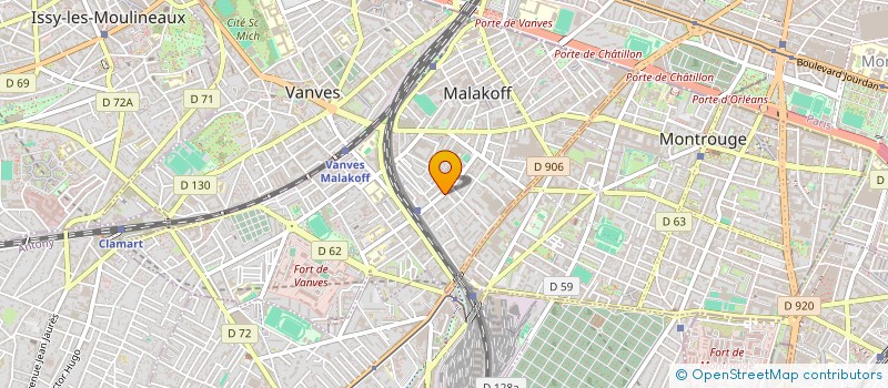 localisation de l'entreprise MADAME EZZEDDINE JAFFALI à MALAKOFF