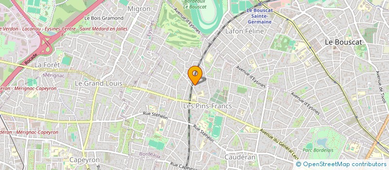 localisation de l'entreprise MADAME F BERTHELON à BORDEAUX