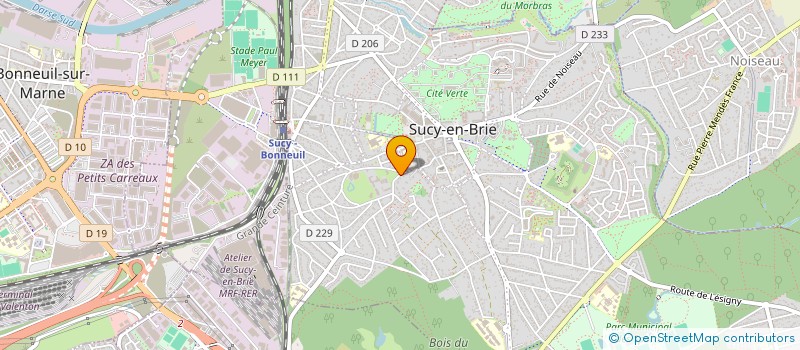 localisation de l'entreprise MADAME F DELCOURT à SUCY-EN-BRIE