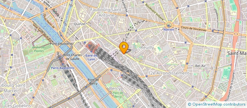 localisation de l'entreprise MADAME F TCHEBBOUKH  PARIS